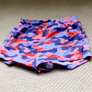 I am selling these army print athletic shorts from old navy Active